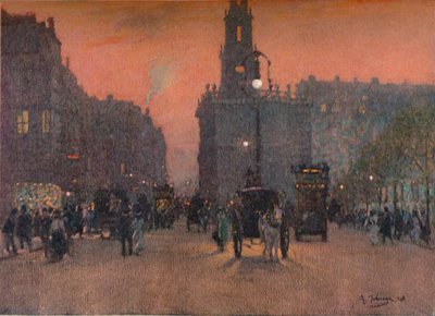 St. Mary-Le-Strand, c1909 da Algernon Talmage