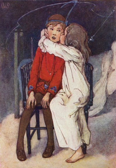 Wendy baciò dolcemente la sua guancia da Alice Bolingbroke (after) Woodward