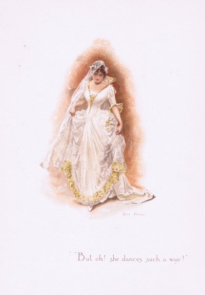 Ma oh, balla in un modo!, da Some Old Love Songs pubblicato da Hildesheimer & Faulkner, 1892 da Alice Havers