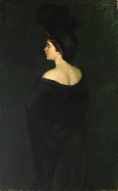 Laura in nero da Alice Pike Barney
