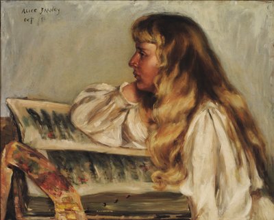Natalie e Messale, 1890 da Alice Pike Barney