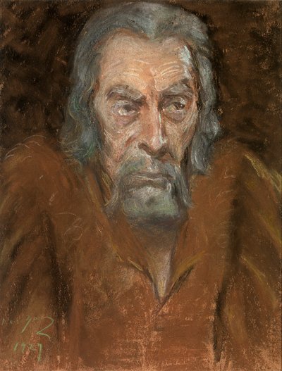 R. D. Shepherd nel ruolo di Shylock da Alice Pike Barney