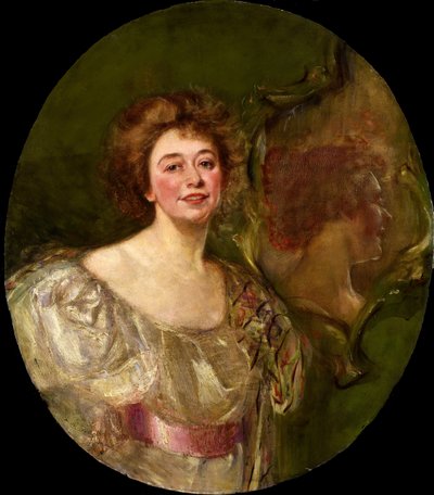 Autoritratto riflesso in uno specchio da Alice Pike Barney