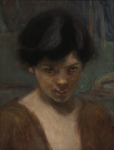 Studio della testa di un ragazzo da Alice Pike Barney