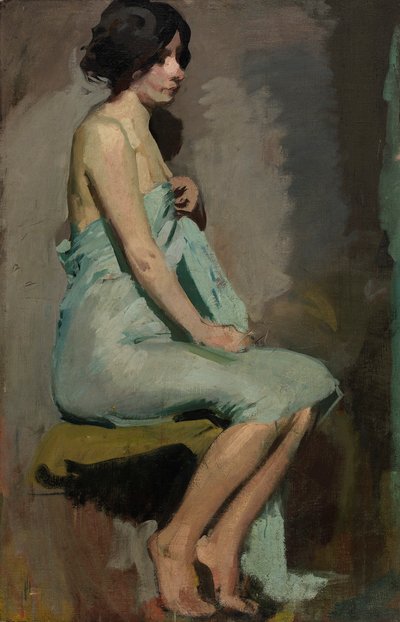 Studio di donna seduta da Alice Pike Barney