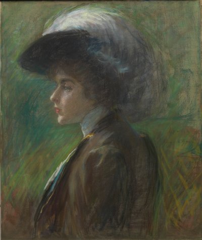 Il cappello di piume da Alice Pike Barney