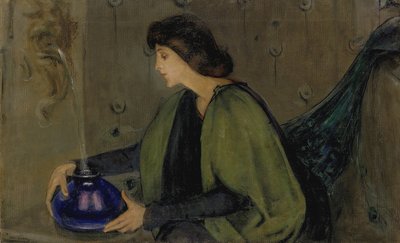 Donna e pavone da Alice Pike Barney