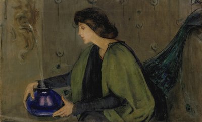 Donna e pavone da Alice Pike Barney