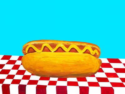 Picnic con hot dog classici da Alice Straker