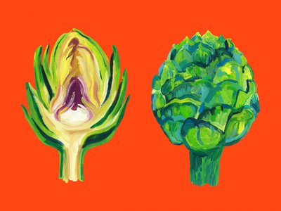 Carciofi freschi da Alice Straker