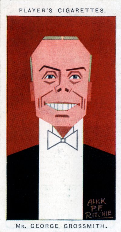 George Grossmith Junior, attore, manager e drammaturgo britannico, 1926 da Alick P. F. Ritchie