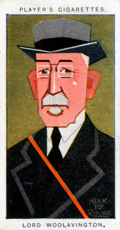 James Buchanan, 1° barone Woolavington, filantropo britannico e proprietario di cavalli da corsa, 1926 da Alick P. F. Ritchie