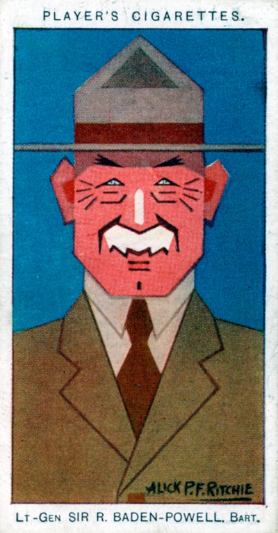 Robert Baden-Powell, 1° Barone Baden-Powell, 1926 da Alick P. F. Ritchie