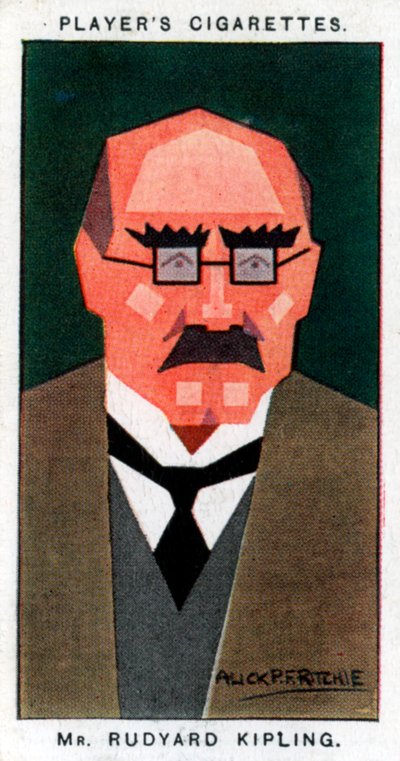Rudyard Kipling, scrittore e poeta britannico da Alick P. F. Ritchie