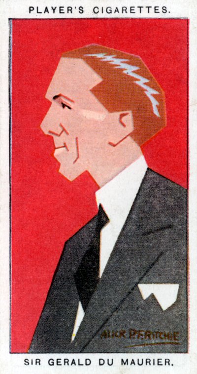 Sir Gerald du Maurier, attore-manager britannico, 1926 da Alick P. F. Ritchie