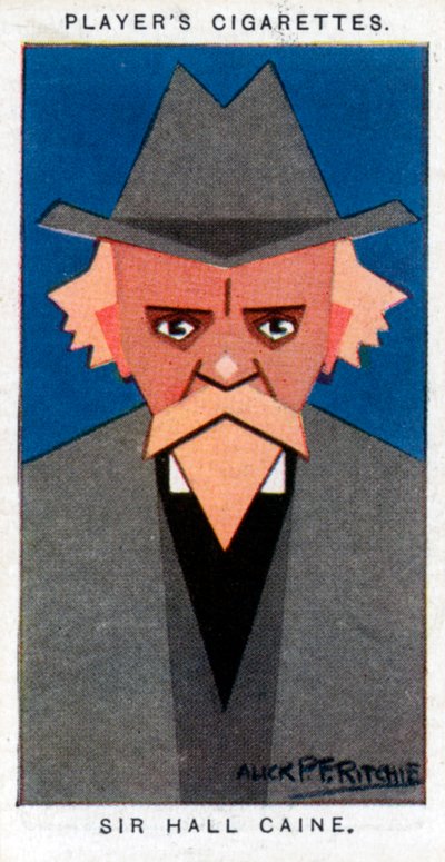 Sir Hall Caine, romanziere britannico, 1926 da Alick P. F. Ritchie