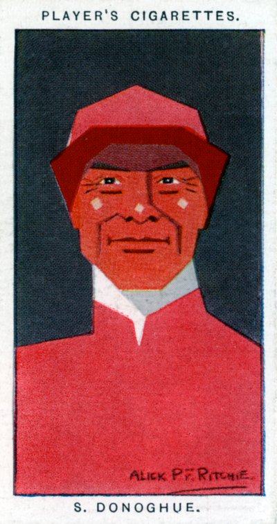 Stephen Donoghue, fantino e allenatore, 1926 da Alick P. F. Ritchie