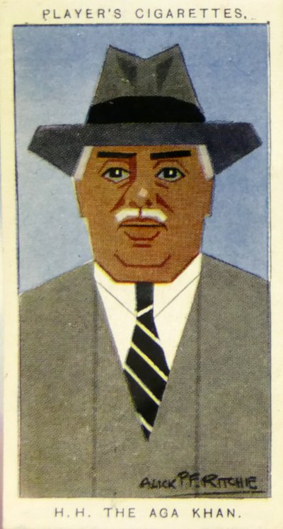 Aga Khan III da Alick Penrose Forbes Ritchie
