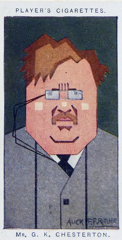 Gilbert Keith Chesterton da Alick Penrose Forbes Ritchie
