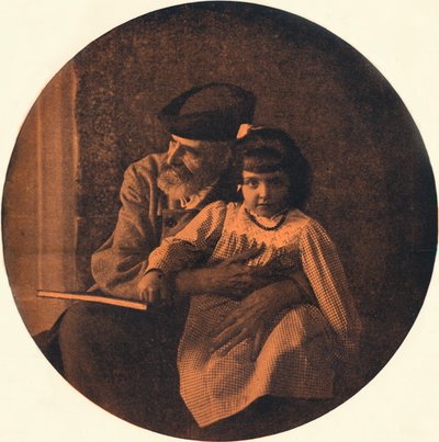 Ritratto di Domenico Morelli e suo nipote, c. 1900 1901-1902 da Alinari