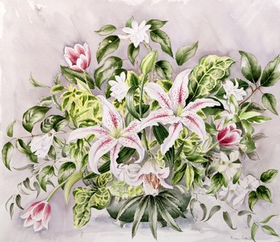Natura morta con gigli, 1996 da Alison Cooper