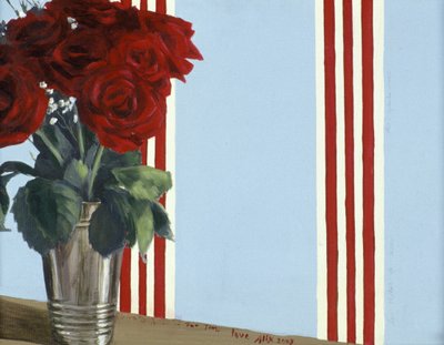 Rose Rosse da Alix Contemporary Artist Soubiran Hall