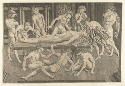 Il pianto di Gattamelata da Narni da Allaert Claesz. (attributed to)