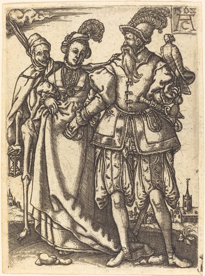 Danza della morte III da Allaert Claesz