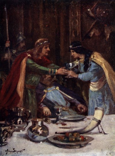 Avvelenamento del re Aethelbert II dell