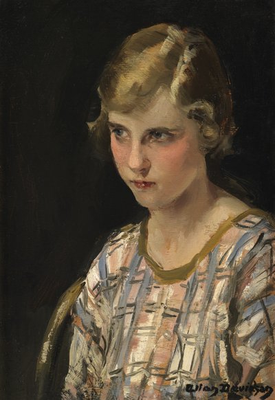 Lei (La ragazza arrossita) da Allan Douglas Davidson