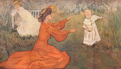 Les Premiers Pas, c. 1875-1906 da Allan Osterlind