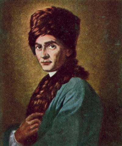 Jean-Jacques Rousseau, filosofo e scrittore svizzero da Allan Ramsay