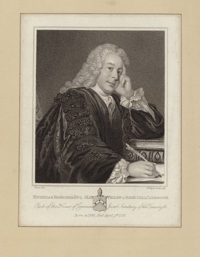 Nicholas Hardinge da Allan Ramsay