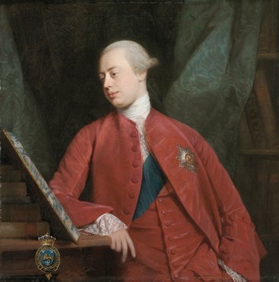 Ritratto di Frederick, Lord North K. G., poi 2° conte di Guildford da Allan Ramsay