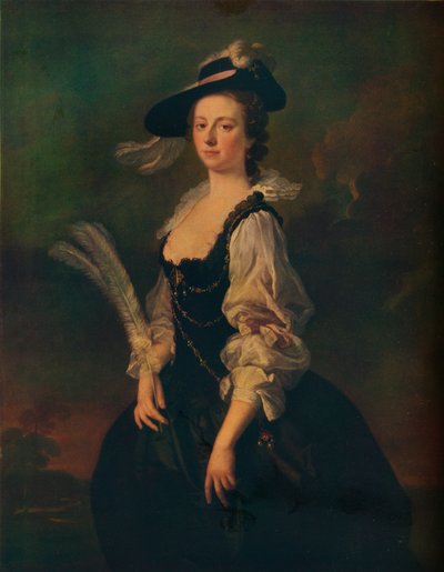 Ritratto di Jane Hale, Mrs Madan, 1746 da Allan Ramsay