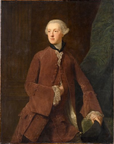 Ritratto di William Sutherland, 18° conte di Sutherland 1735-1766, 2° quarto del 18° sec. da Allan Ramsay