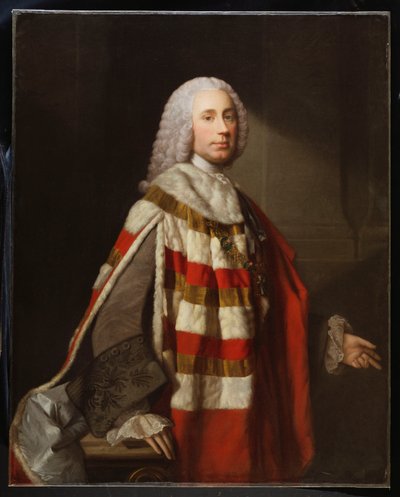 Ritratto di un nobile, ritenuto essere James, 8º Conte di Moray da Allan Ramsay