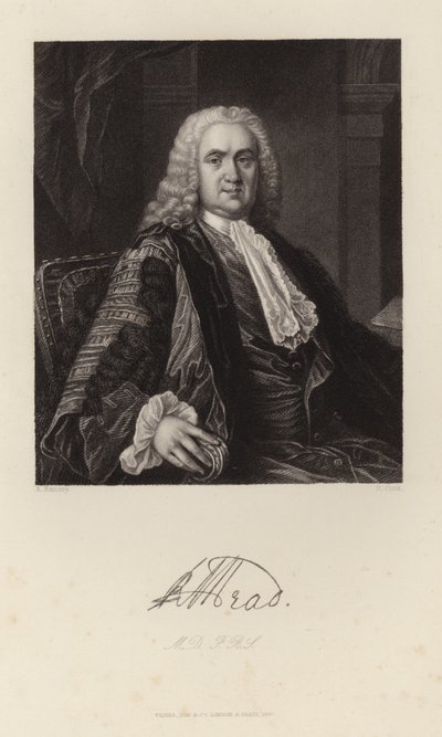 Richard Mead, 1847 da Allan Ramsay