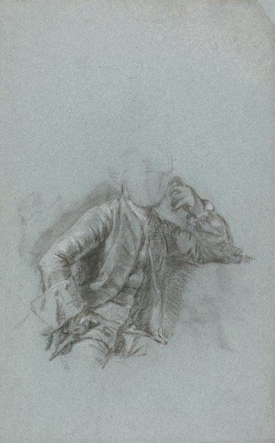 Studio per un ritratto di un gentiluomo seduto da Allan Ramsay