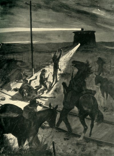 Sconfitta di un tentativo notturno di attraversare la ferrovia da Allan Stewart