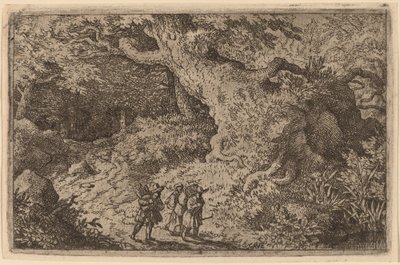 Una Foresta Fitta da Allart van Everdingen