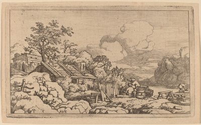 Capanna del falegname da Allart van Everdingen