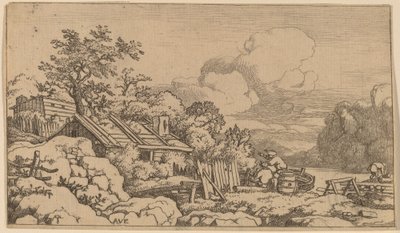 Capanna del falegname da Allart van Everdingen