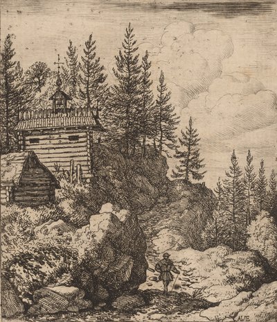 Cappella, probabilmente c. 1645-1656 da Allart van Everdingen