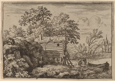 Capanna del pescatore da Allart van Everdingen