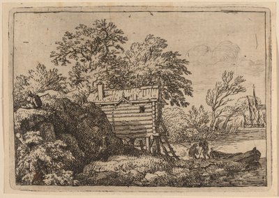 Capanna del Pescatore da Allart van Everdingen