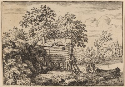 Capanna del pescatore da Allart van Everdingen