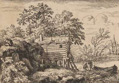 Capanna del pescatore da Allart van Everdingen