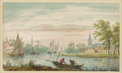 Paesaggio fluviale da Allart van Everdingen