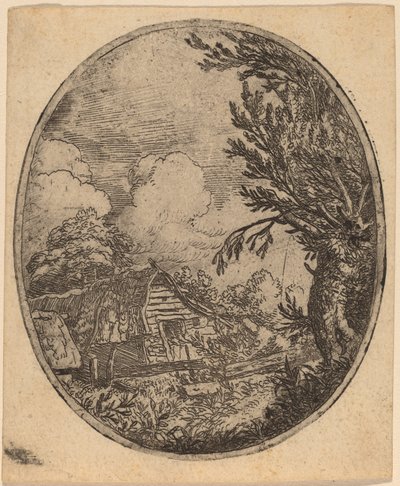Amleto tra gli alberi da Allart van Everdingen